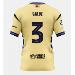 Barcelona Alejandro Balde #3 Uit tenue 2025-26 Korte Mouw